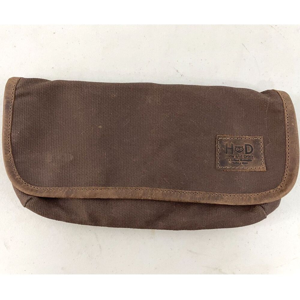 Hide And Drink Leather Clutch Bag